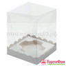 Коробка с прозрачным куполом 15х15х20 см